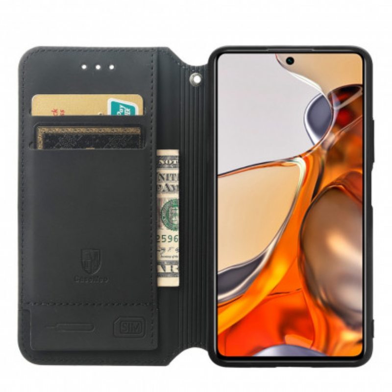 Puhelinkuoret Xiaomi 11T / 11T Pro Kotelot Flip Taiteellinen Rfid