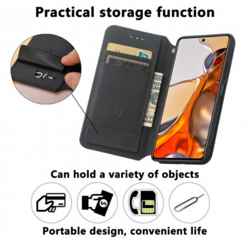Puhelinkuoret Xiaomi 11T / 11T Pro Kotelot Flip Taiteellinen Rfid