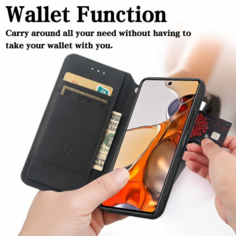 Puhelinkuoret Xiaomi 11T / 11T Pro Kotelot Flip Taiteellinen Rfid