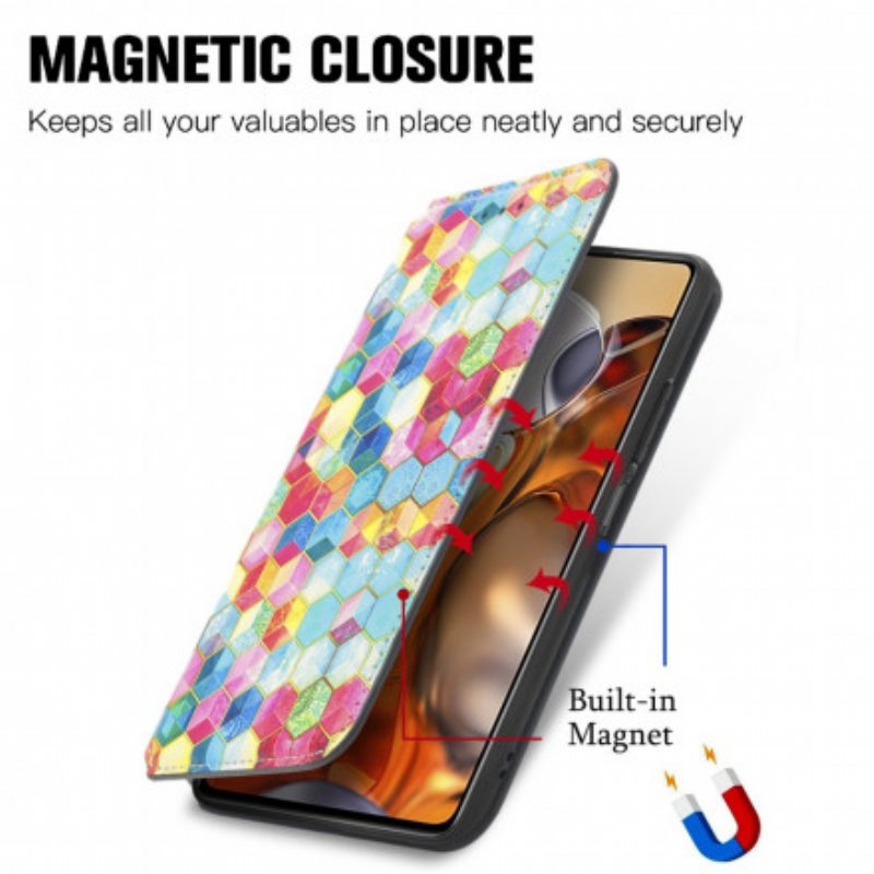 Puhelinkuoret Xiaomi 11T / 11T Pro Kotelot Flip Taiteellinen Rfid