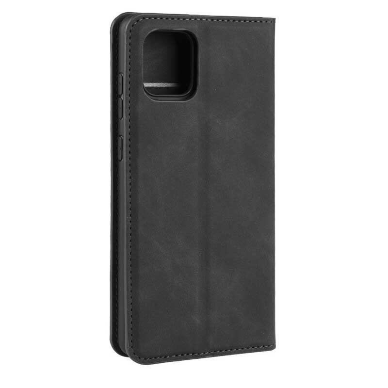 Puhelinkuoret Samsung Galaxy Note 10 Lite Kotelot Flip Tyylikäs Nahkaefekti