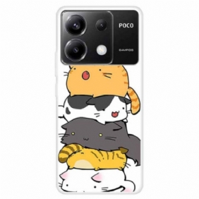 Kuori Xiaomi Redmi Note 13 Pro 5g Pinottu Kissat