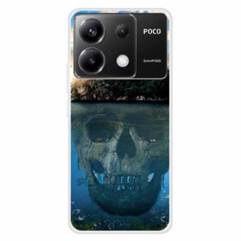 Kuori Xiaomi Redmi Note 13 Pro 5g Skull Mountain Suojakuori