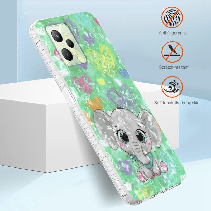 Kuori Realme C35 Tyylikäs Elefantti