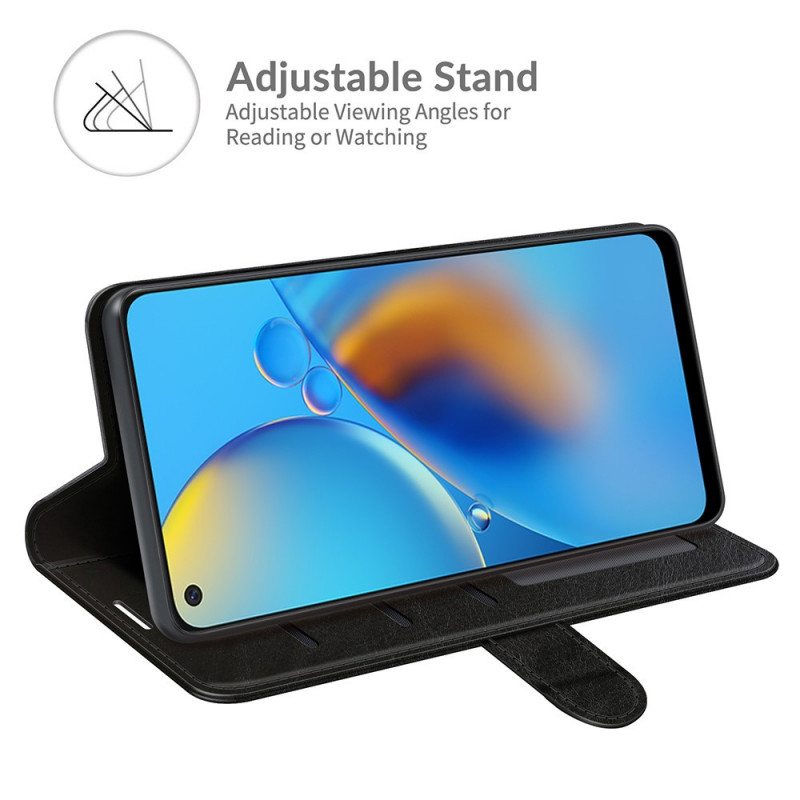 Nahkakotelo Oppo A74 4G Ultra-keinonahka