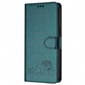 Kotelot Samsung Galaxy S25 5g Puhelinkuoret Rfid-suojattu Kissakuvio