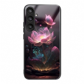 Kuori Samsung Galaxy S25 5g Karkaistua Lasia Oleva Lootuskuvio