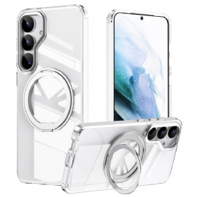 Kuori Samsung Galaxy S25 5g Magsafe-yhteensopiva Yksinkertainen Jalustalla