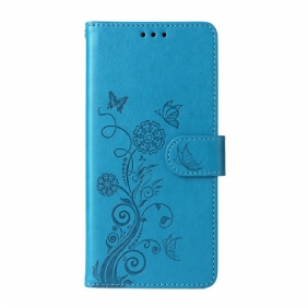 Kotelot Vivo V60 Lite Kukkakuvio Suojakuori