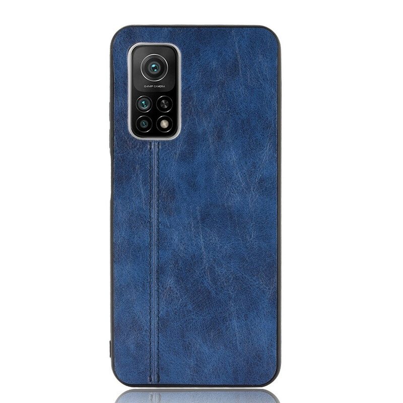 Case Xiaomi Mi 10T / 10T Pro Couture-nahkaefekti