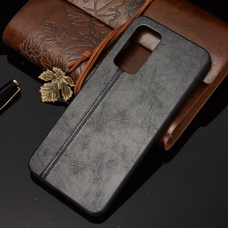 Case Xiaomi Mi 10T / 10T Pro Couture-nahkaefekti