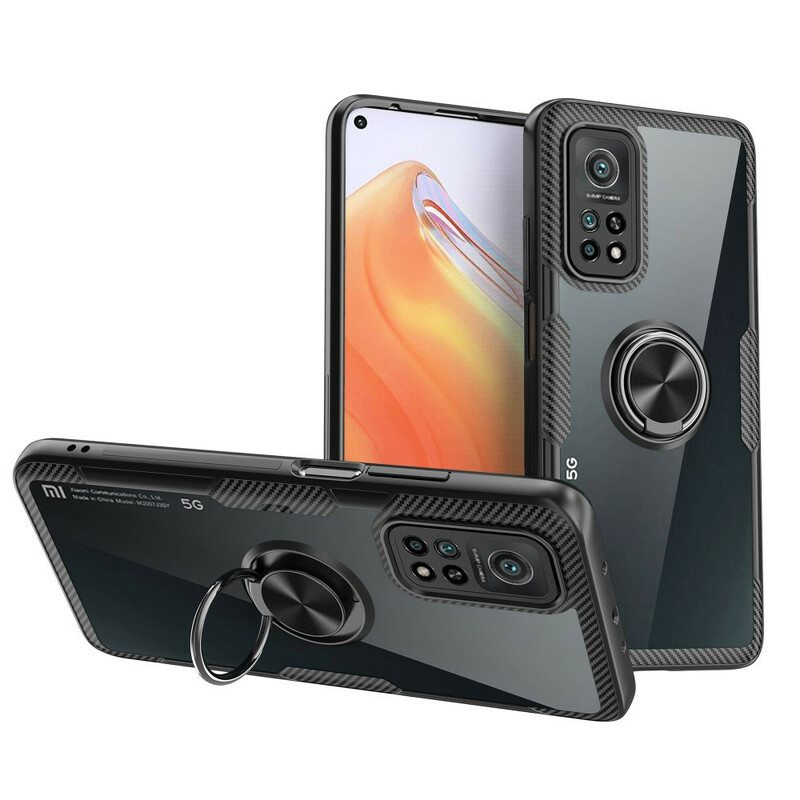 Case Xiaomi Mi 10T / 10T Pro Hiilikuitumetallirengas