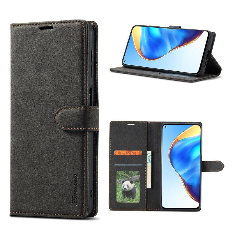 Flip Case Xiaomi Mi 10T / 10T Pro Forwenw Nahkaefekti
