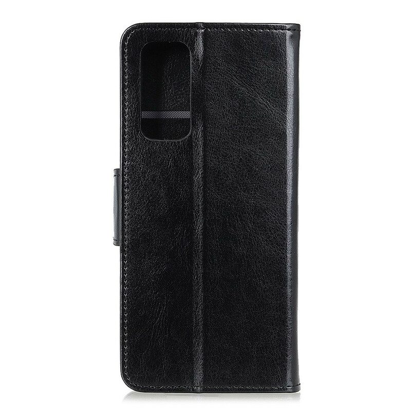 Flip Case Xiaomi Mi 10T / 10T Pro Lasitettu Keinonahka