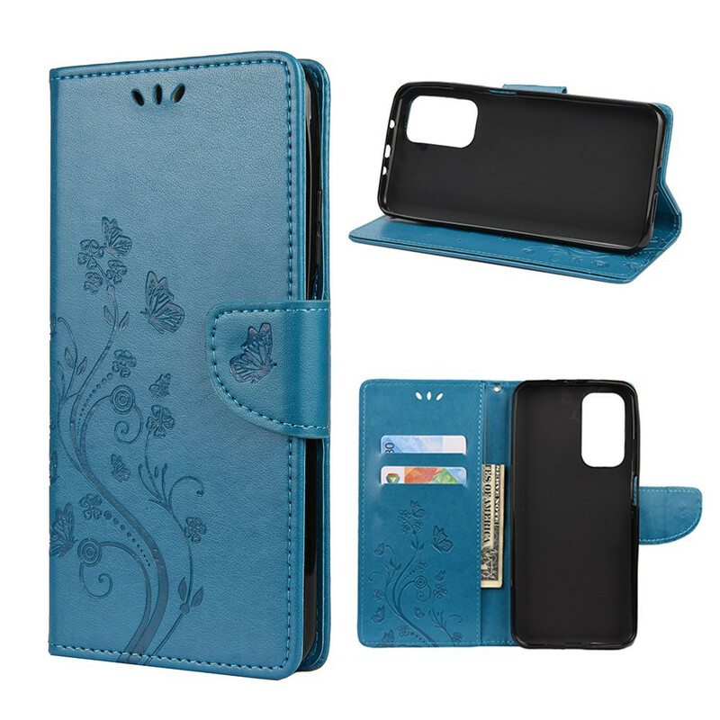 Kotelot Xiaomi Mi 10T / 10T Pro Aasialaiset Perhoset Ja Kukat