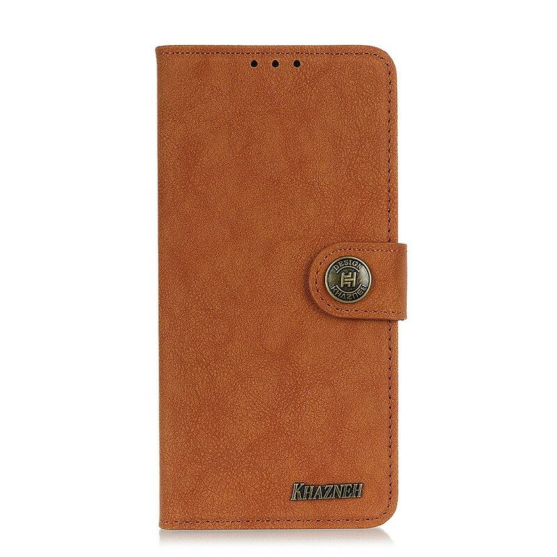 Kotelot Xiaomi Mi 10T / 10T Pro Khazneh Retro Haljasnahka