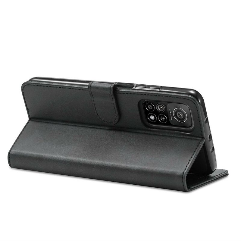 Kotelot Xiaomi Mi 10T / 10T Pro Lc.imeeke Nahkaefekti