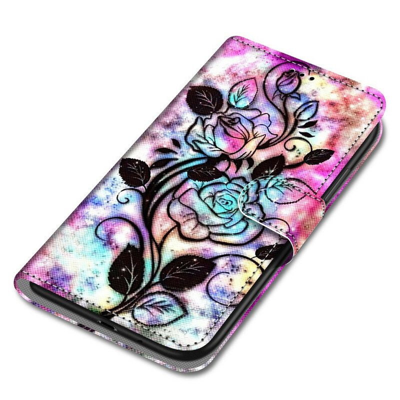 Kotelot Xiaomi Mi 10T / 10T Pro Neon Kukat