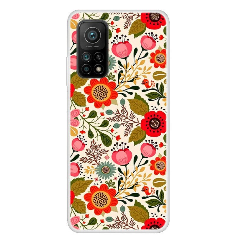 Kuori Xiaomi Mi 10T / 10T Pro Kukkainen Kuvakudos