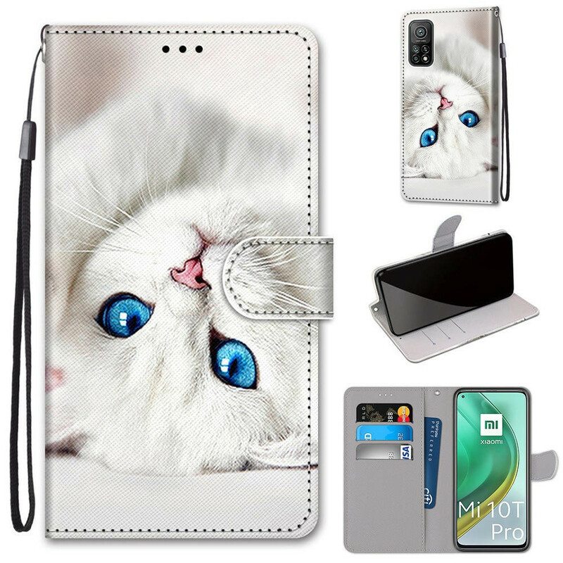 Nahkakotelo Xiaomi Mi 10T / 10T Pro Kauneimmat Kissat