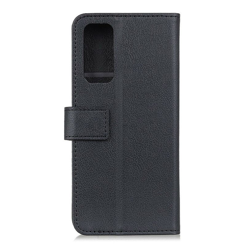 Nahkakotelo Xiaomi Mi 10T / 10T Pro Klassinen Keinonahka