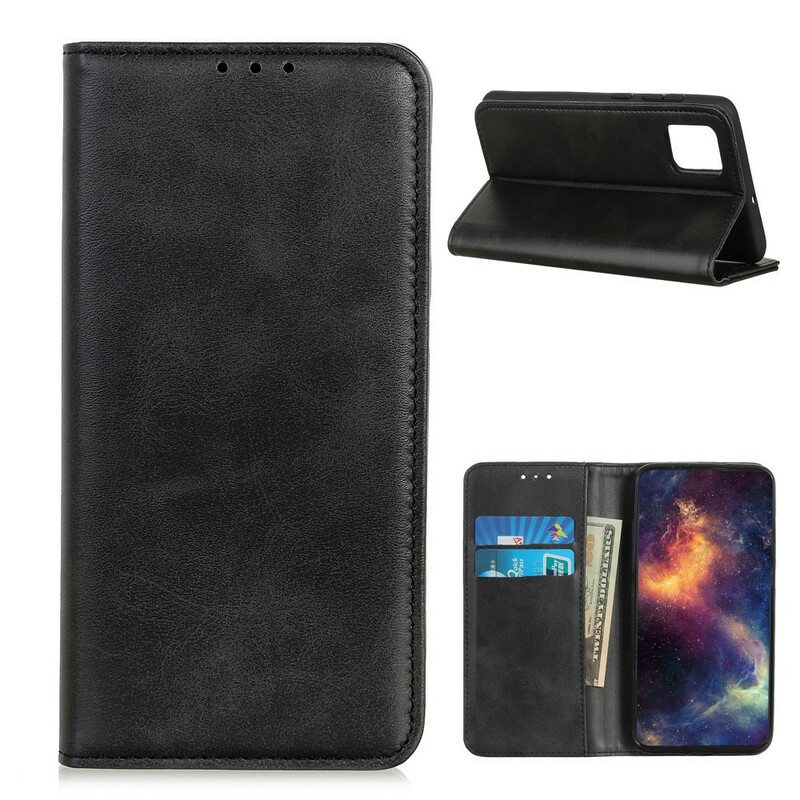 Puhelinkuoret Xiaomi Mi 10T / 10T Pro Kotelot Flip Halkaistu Nahka