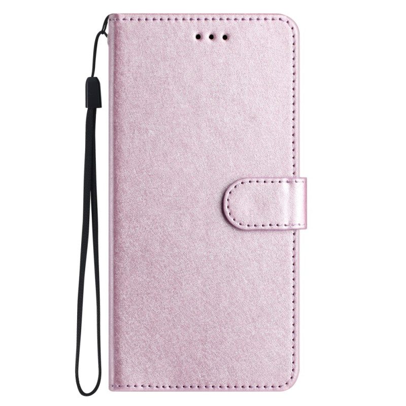 Kotelot iPhone 16 Plus Strappy Silk Texture
