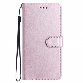 Kotelot iPhone 16 Plus Strappy Silk Texture