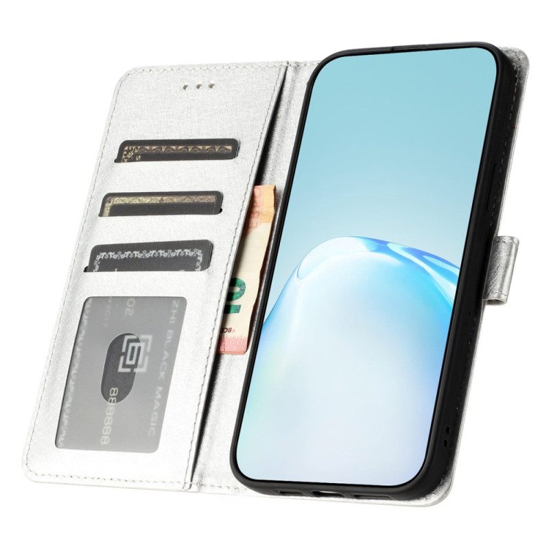 Kotelot iPhone 16 Plus Strappy Silk Texture