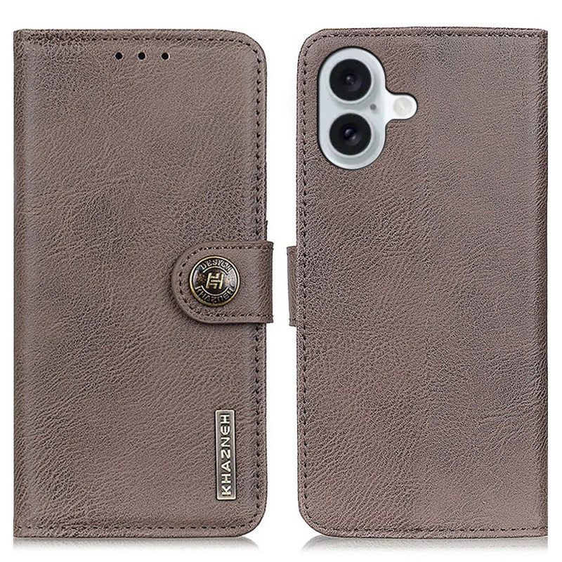 Kotelot iPhone 16 Plus Vintage Khazneh Suojakuori