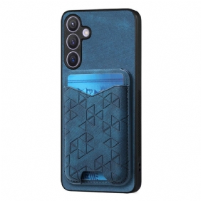 Kuori Samsung Galaxy S25 Plus 5g Korttikotelolla Ja Jalustalla Suojakuori