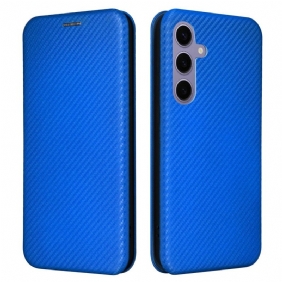 Nahkakotelo Samsung Galaxy S25 Plus 5g Hiilikuitu