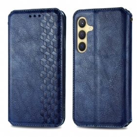 Nahkakotelo Samsung Galaxy S25 Plus 5g Puhelinkuoret Mokkanahkaefekti Friisi