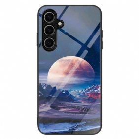 Puhelinkuoret Samsung Galaxy S25 Plus 5g Karkaistua Lasia Valkoinen Planeetta