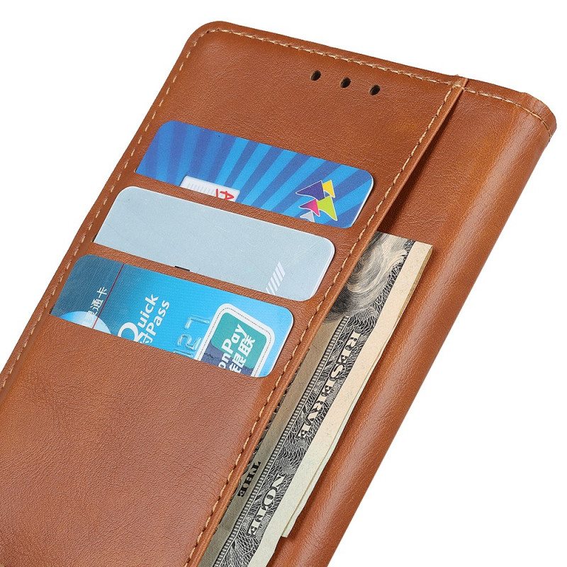 Kotelot Samsung Galaxy M32 Keinonahkainen Nappi
