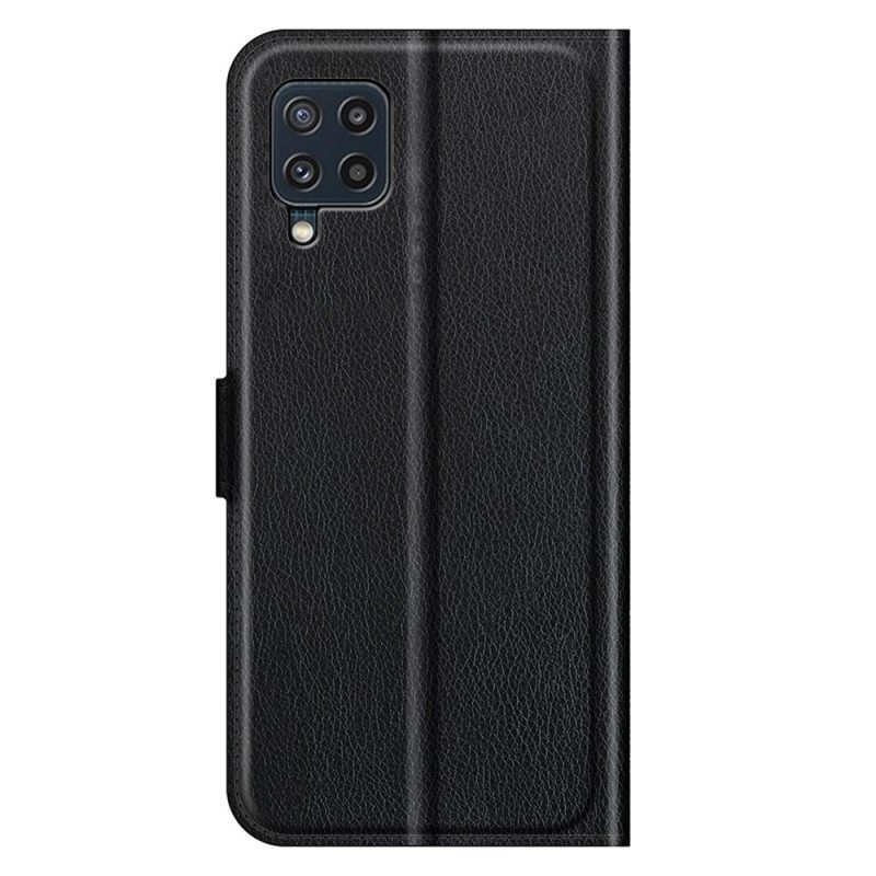 Kotelot Samsung Galaxy M32 Klassinen Litsi-nahkaefekti