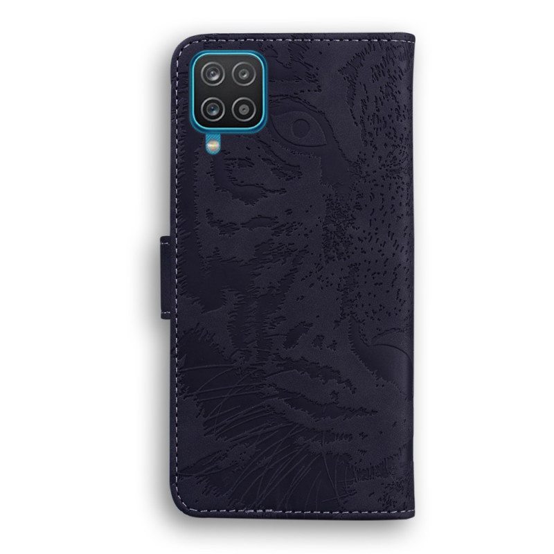 Kotelot Samsung Galaxy M32 Tiger-kasvoprintti