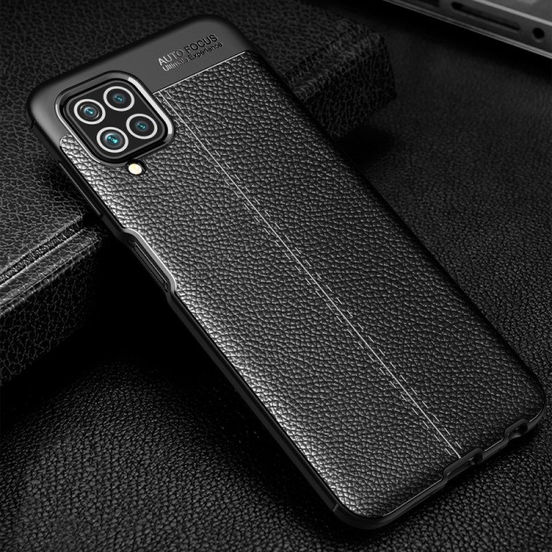 Kuori Samsung Galaxy M32 Kaksilinjainen Litsi-nahkaefekti