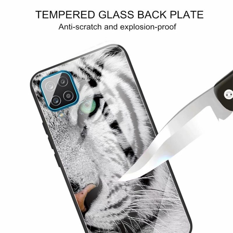 Kuori Samsung Galaxy M32 Tiger Karkaistu Lasi