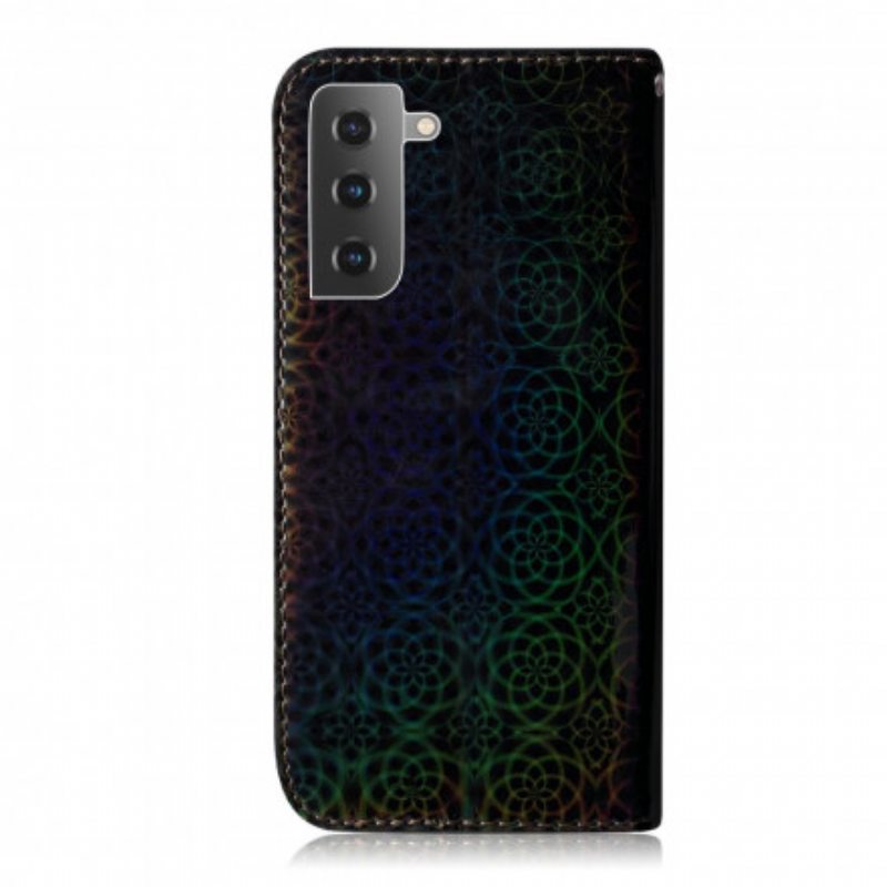 Flip Case Samsung Galaxy S21 Plus 5G Puhdas Väri
