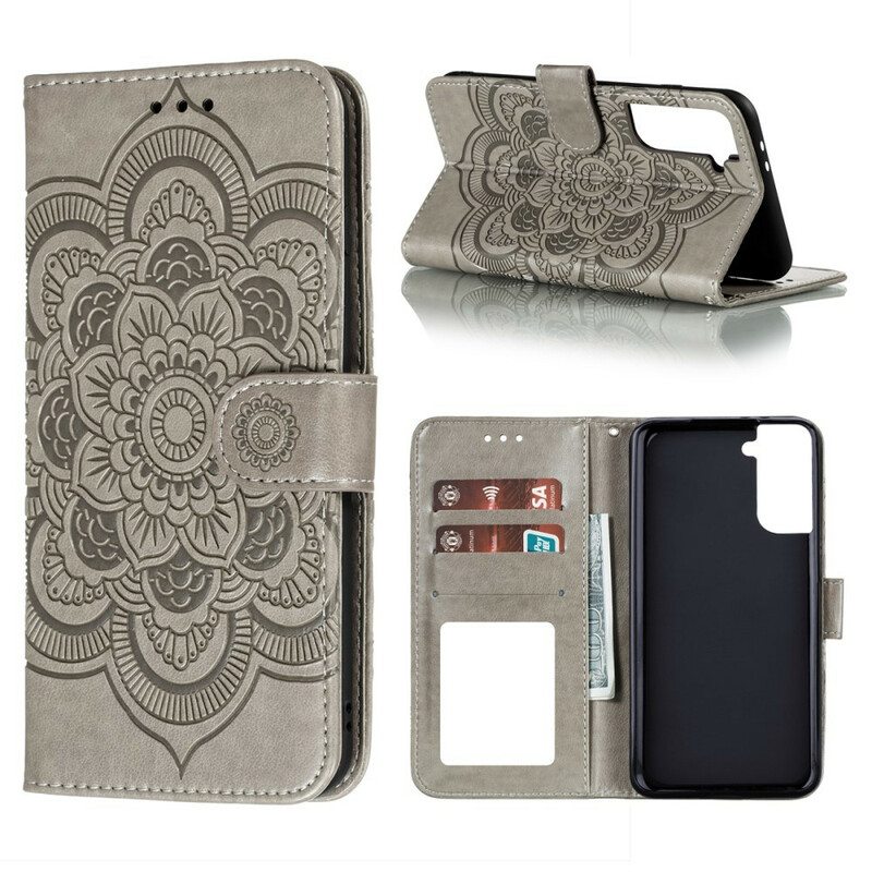 Flip Case Samsung Galaxy S21 Plus 5G Täysi Mandala