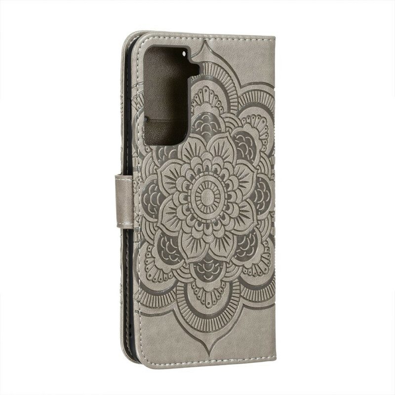 Flip Case Samsung Galaxy S21 Plus 5G Täysi Mandala