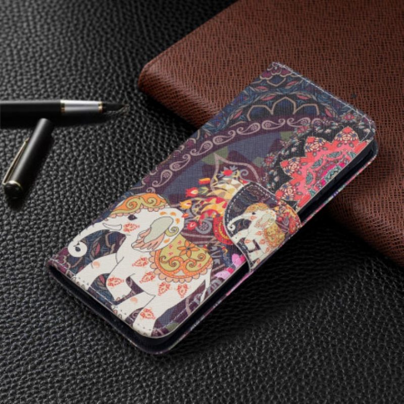 Kotelot Samsung Galaxy S21 Plus 5G Etnisten Norsujen Mandala