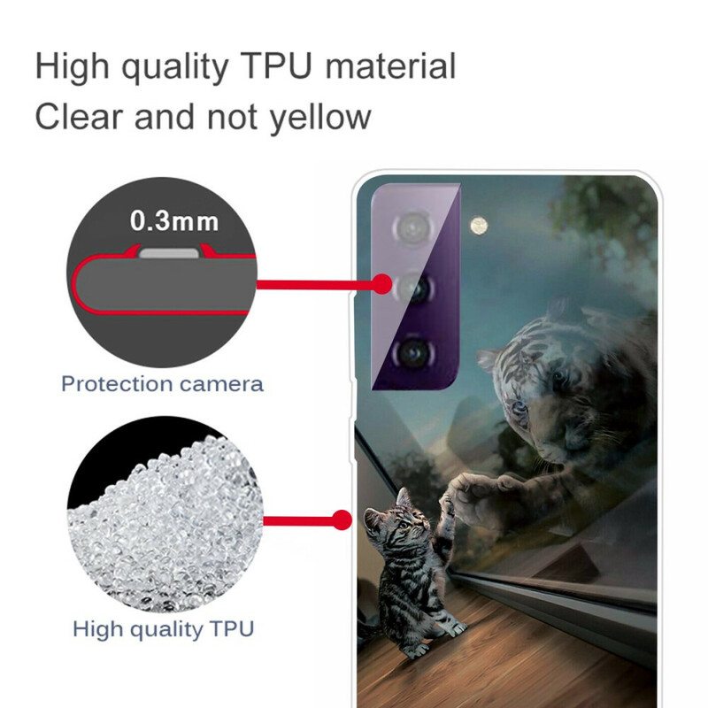 Kuori Samsung Galaxy S21 Plus 5G Kissanpennun Unelma
