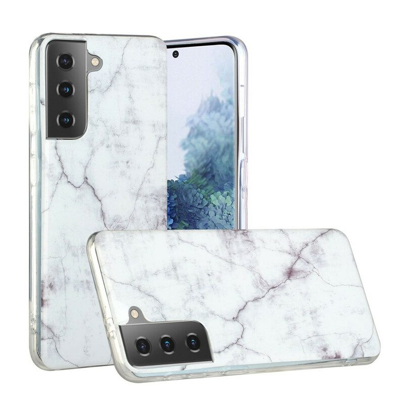 Kuori Samsung Galaxy S21 Plus 5G Lumottu Marmori