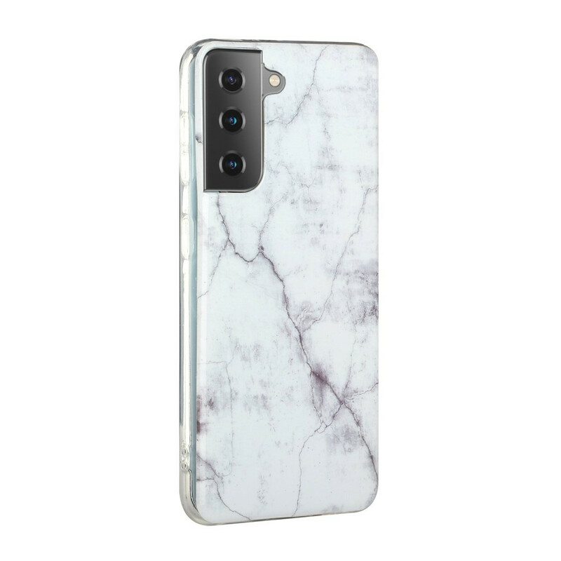 Kuori Samsung Galaxy S21 Plus 5G Lumottu Marmori