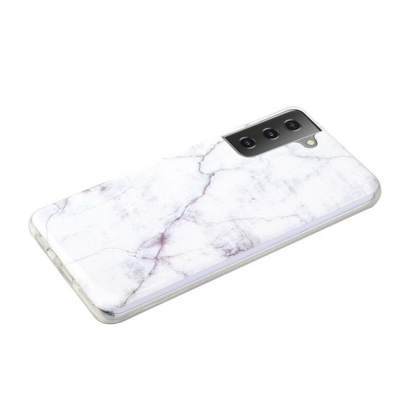 Kuori Samsung Galaxy S21 Plus 5G Lumottu Marmori