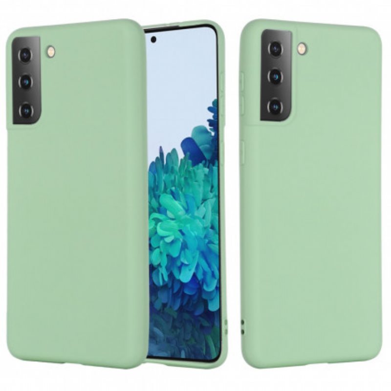 Kuori Samsung Galaxy S21 Plus 5G Nestemäinen Silikonisuunnittelu