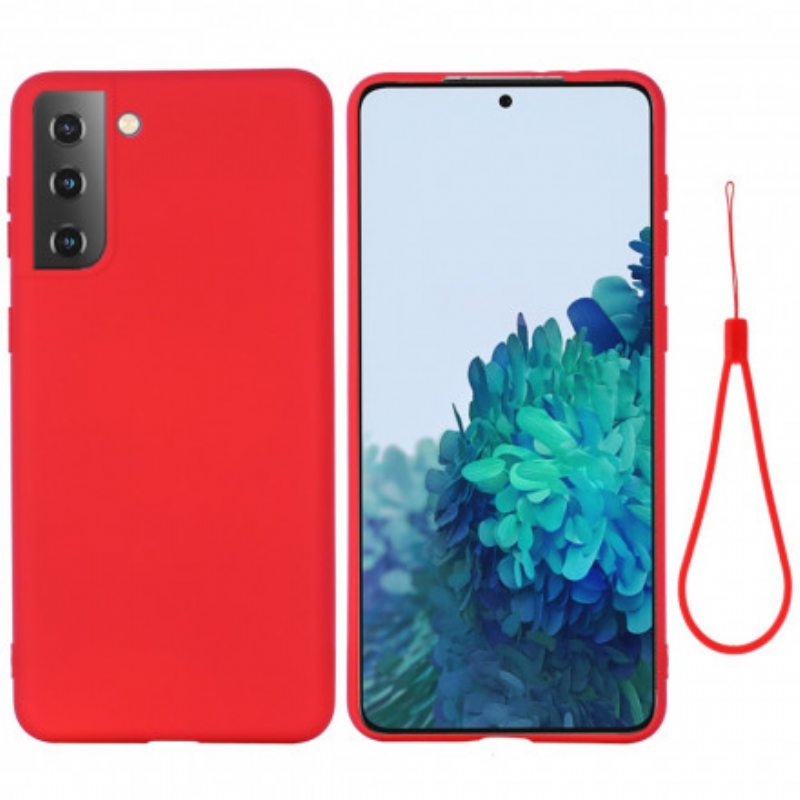 Kuori Samsung Galaxy S21 Plus 5G Nestemäinen Silikonisuunnittelu