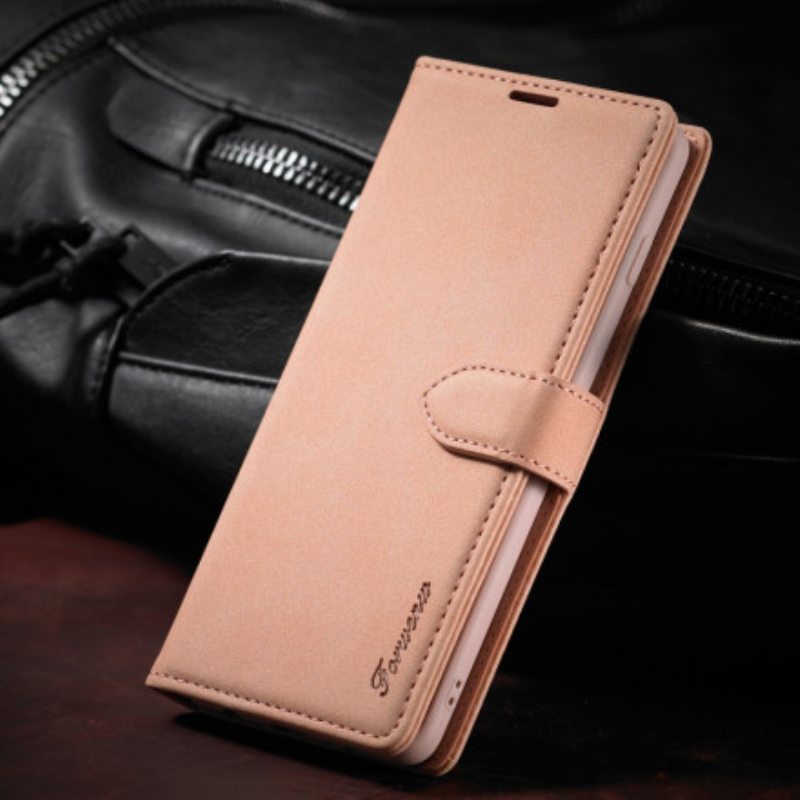 Nahkakotelo Samsung Galaxy S21 Plus 5G Keinonahka Forwenw